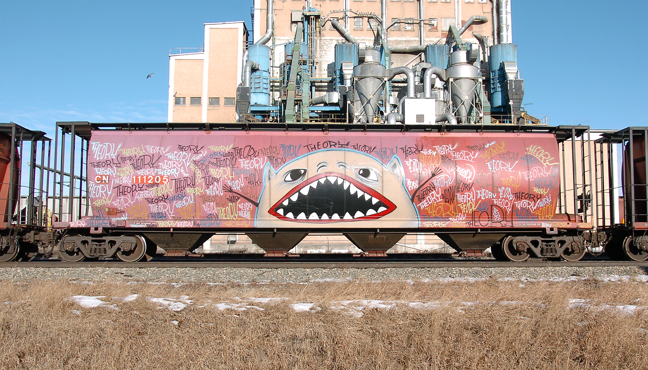 Railpictures.ca - Jesse Acorn Photo: A neat catch in CN train 418