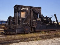 CN Spreader parked in Churchill