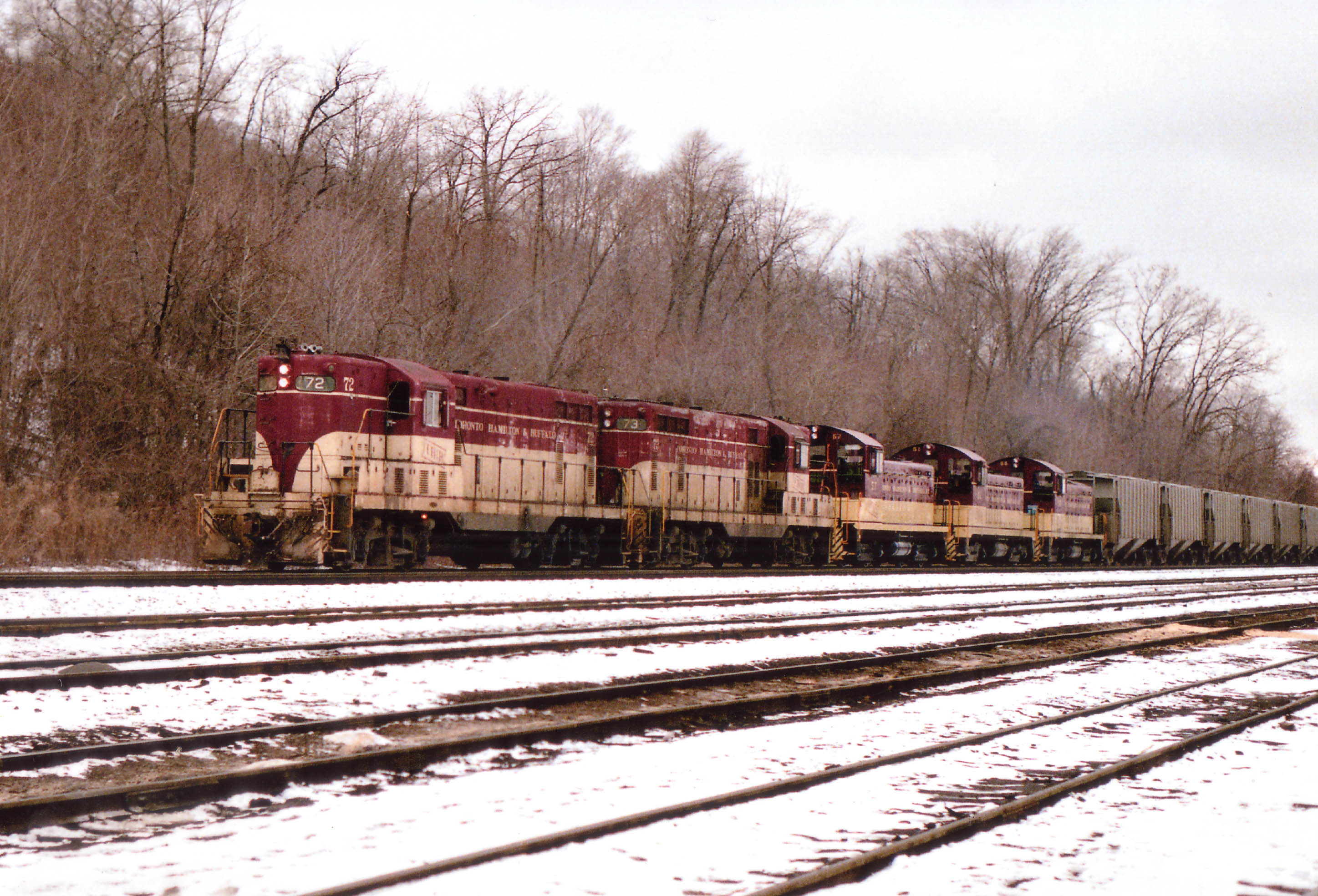 Railpictures.ca - A.W. Mooney Photo: TH&B Rock Trains Were Fairly ...