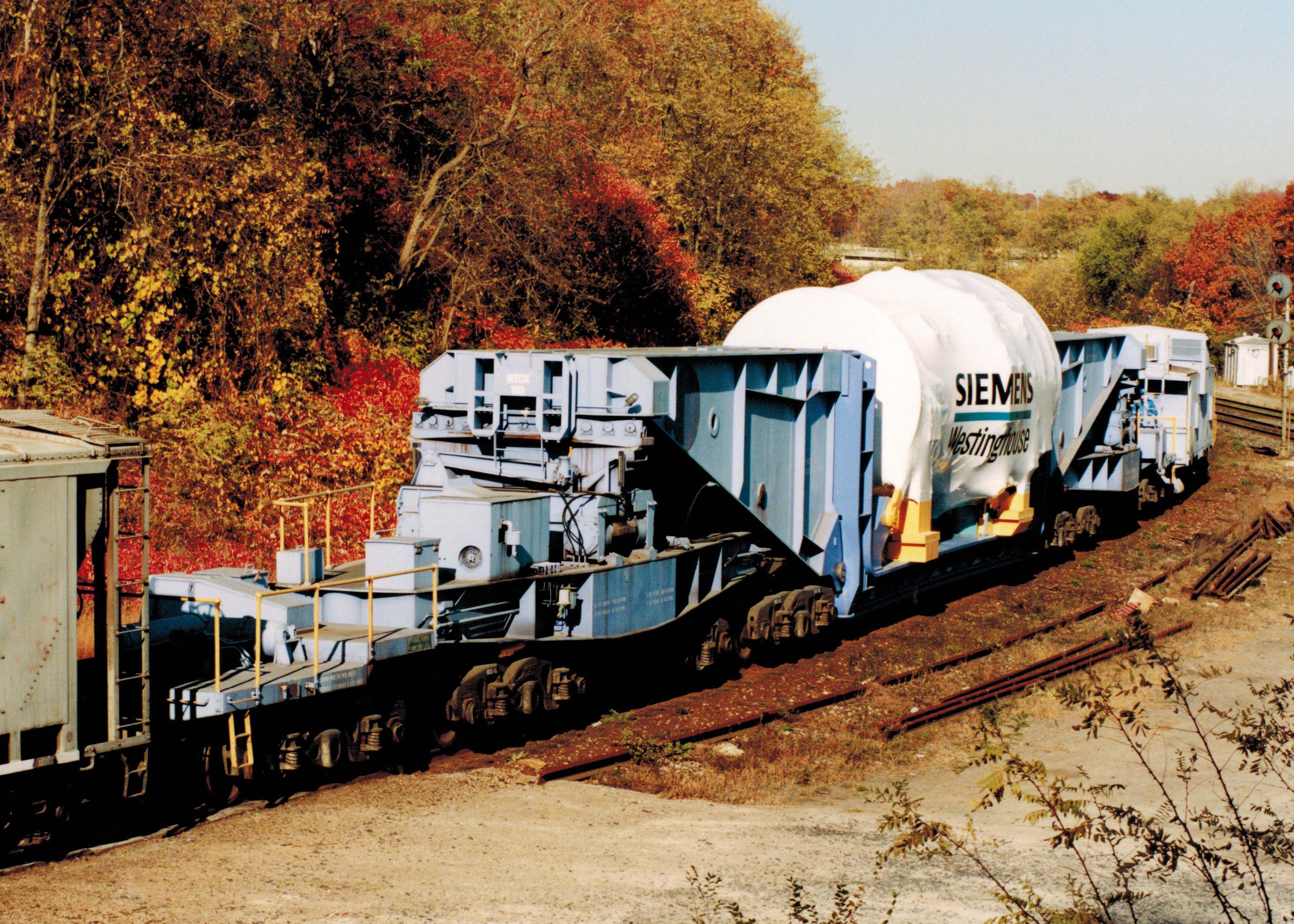 Railpictures Ca John Pittman Photo Advance Warning Of A Dimensional Siemens Westinghouse