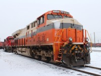 Norfolk Southern Heritage locomotive painted in 2012 in the Interstate Railroad scheme.