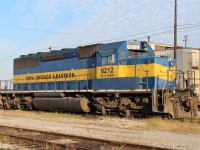 On Remembrance Day 2014 ex CP SD40 #5534 built in 1967 shows up as Iowa Chicago & Eastern's "City of Buffalo".