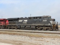 ES44AC 8000 series class leader sits ready to go on train 247. This unit was built in 2008.