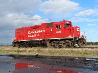 Here is the 4th and final of the four Agincourt remote units, a former Milwaukee Road GP38-2 #358 and then former SOO Line #4508. It became CP 4508 in 2008. It joins the SOO 4429, CP 4426 & CP 4439.