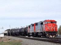 Train 510 was about as regular as it gets, leaving for Beamer (a chemical plant hotspot near Fort Saskatchewan) every morning at about 0800hrs. Its task was to switch out the chemical plants in that area and return in the late afternoon. This train originated in Calder/Walker Yard. It always had big power. There are no excessive grades, and the trains were not monsters, with regard to length. Perhaps it would become another train (219?) once it returned to Edmonton?