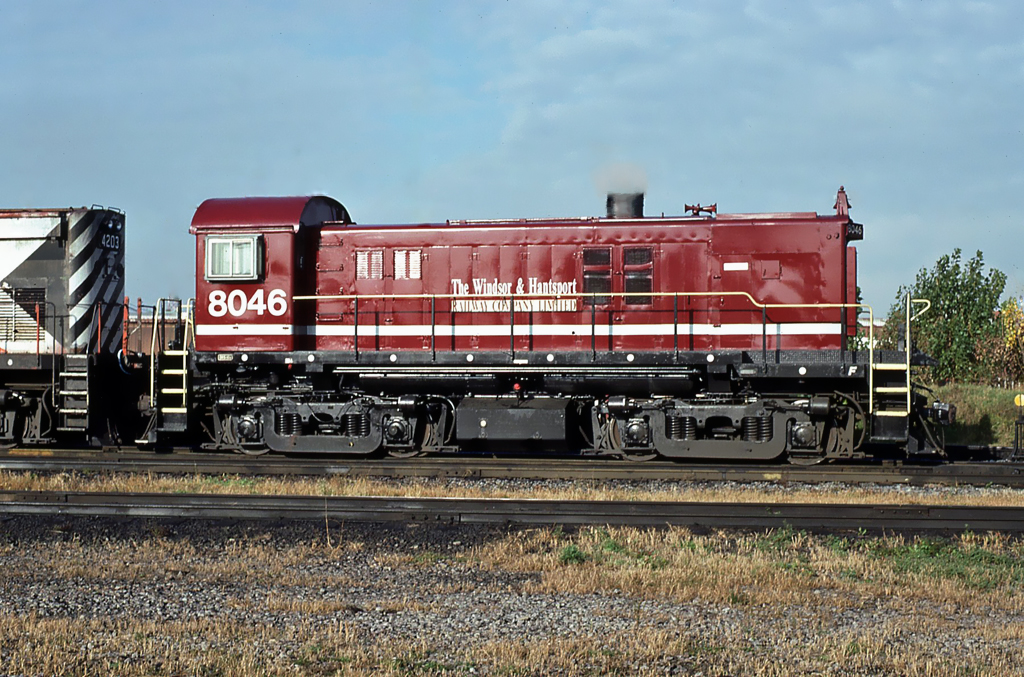 Windsor and Hantsport Railway MLW RS-23 No. 8046 Ex-CP 8046.