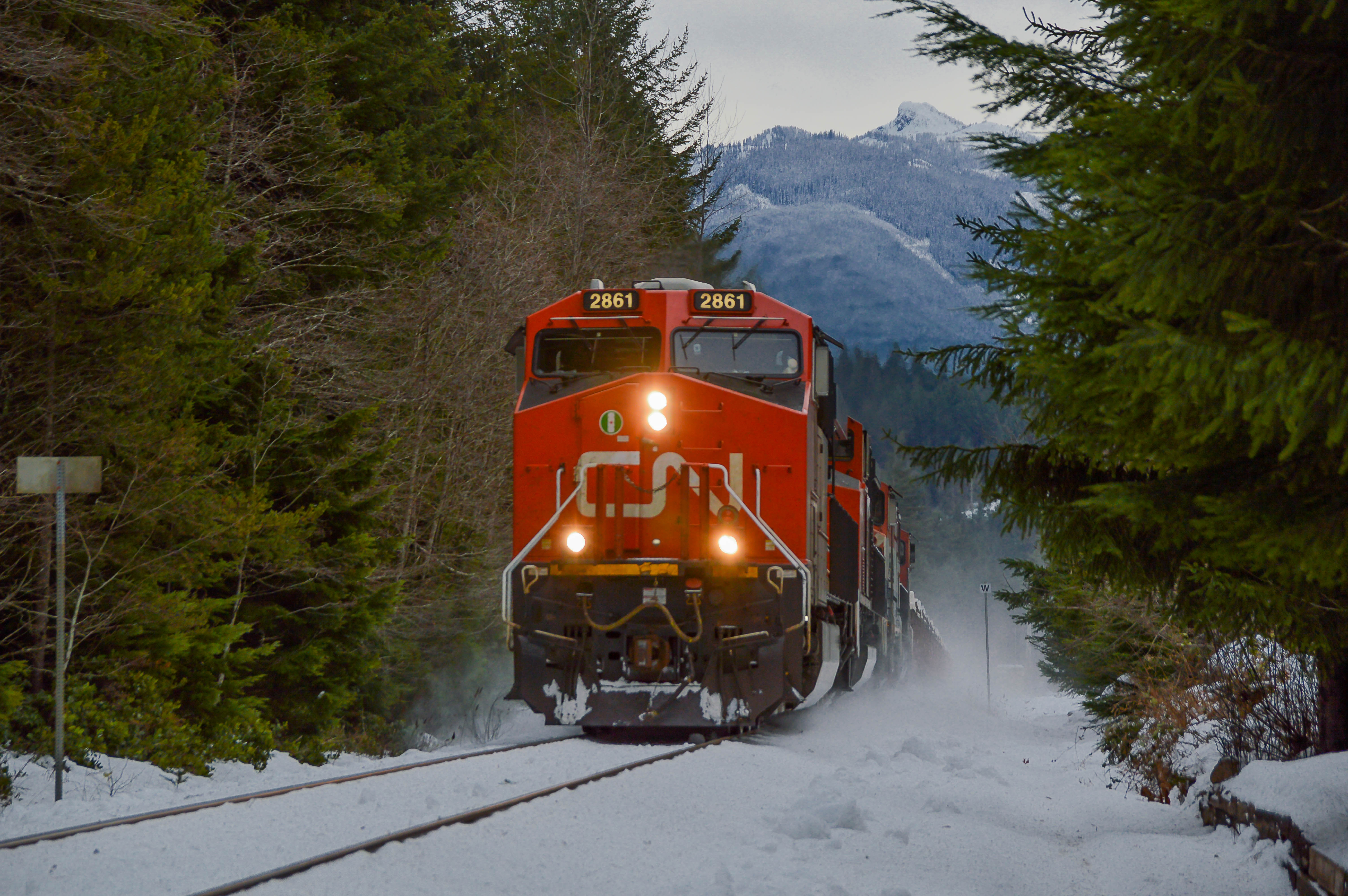 Railpictures.ca - Adam Steele Photo: 571 Was An Interesting Train On ...