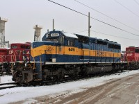 Former ICE unit now lettered RCPE for the Rapid City Pierre and Eastern Railroad which operates in South Dakota, southern Minnesota and some portions into Wyoming and Nebraska. It is classified as a class 2 railroad.