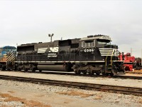 Rebuilt from Norfolk Southern SD60 6646 is NS 6966 a unique SD60E model with a very distinguishable front end.