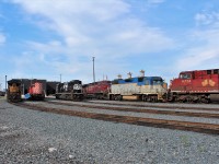 Looks like D&H 7304 is done it's Southern Ontario tour. After enjoying all of your recent photos of it I was lucky to get it at the shop today along with a CSX, NS and a few CP models thrown in for good measure. 