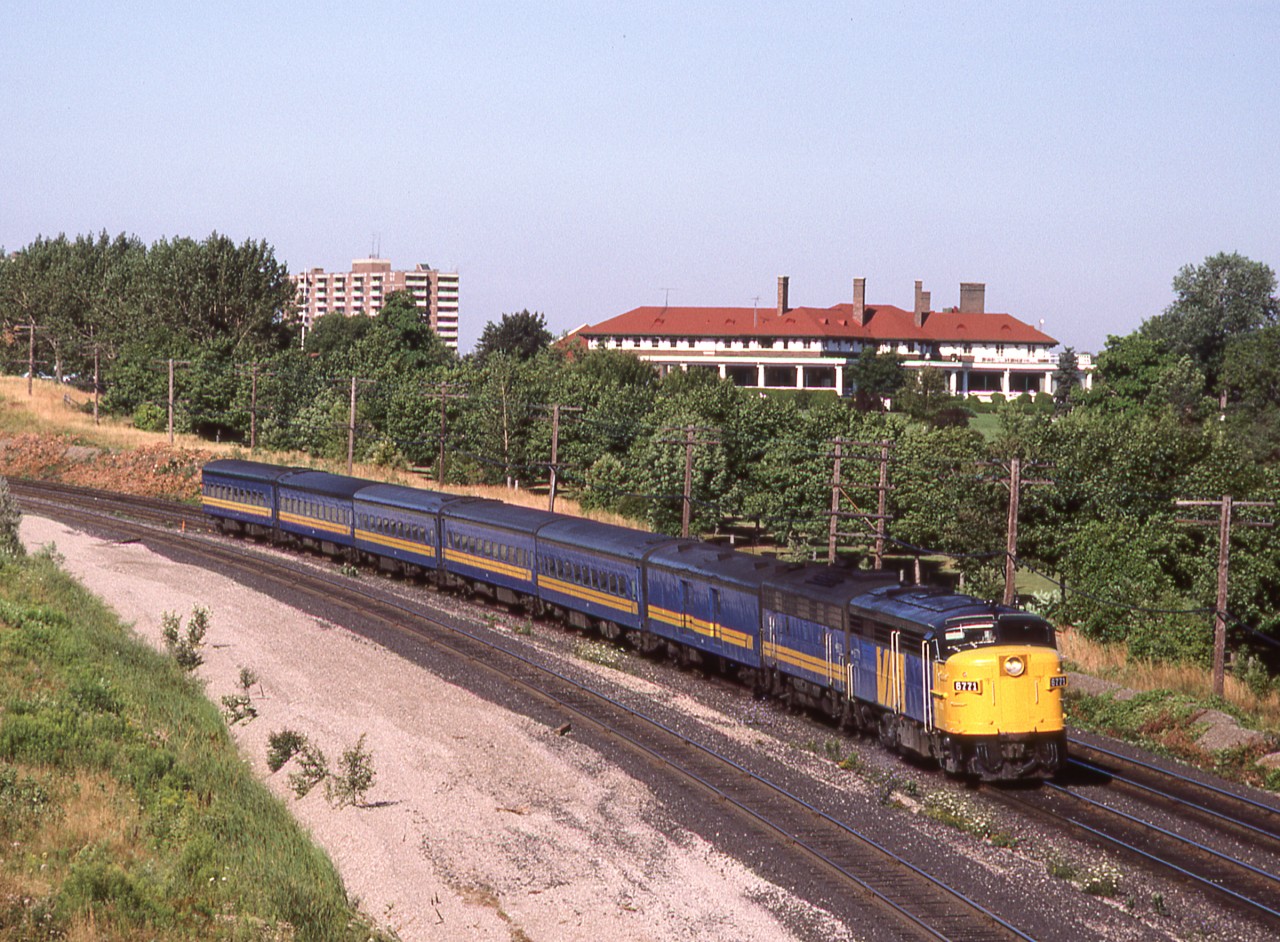 VIA 6771 is in Toronto, Ontario on August 12, 1985.
Who would have thought she would be in use on the Cuyahoga Valley Scenic Railroad thirty-two years later?