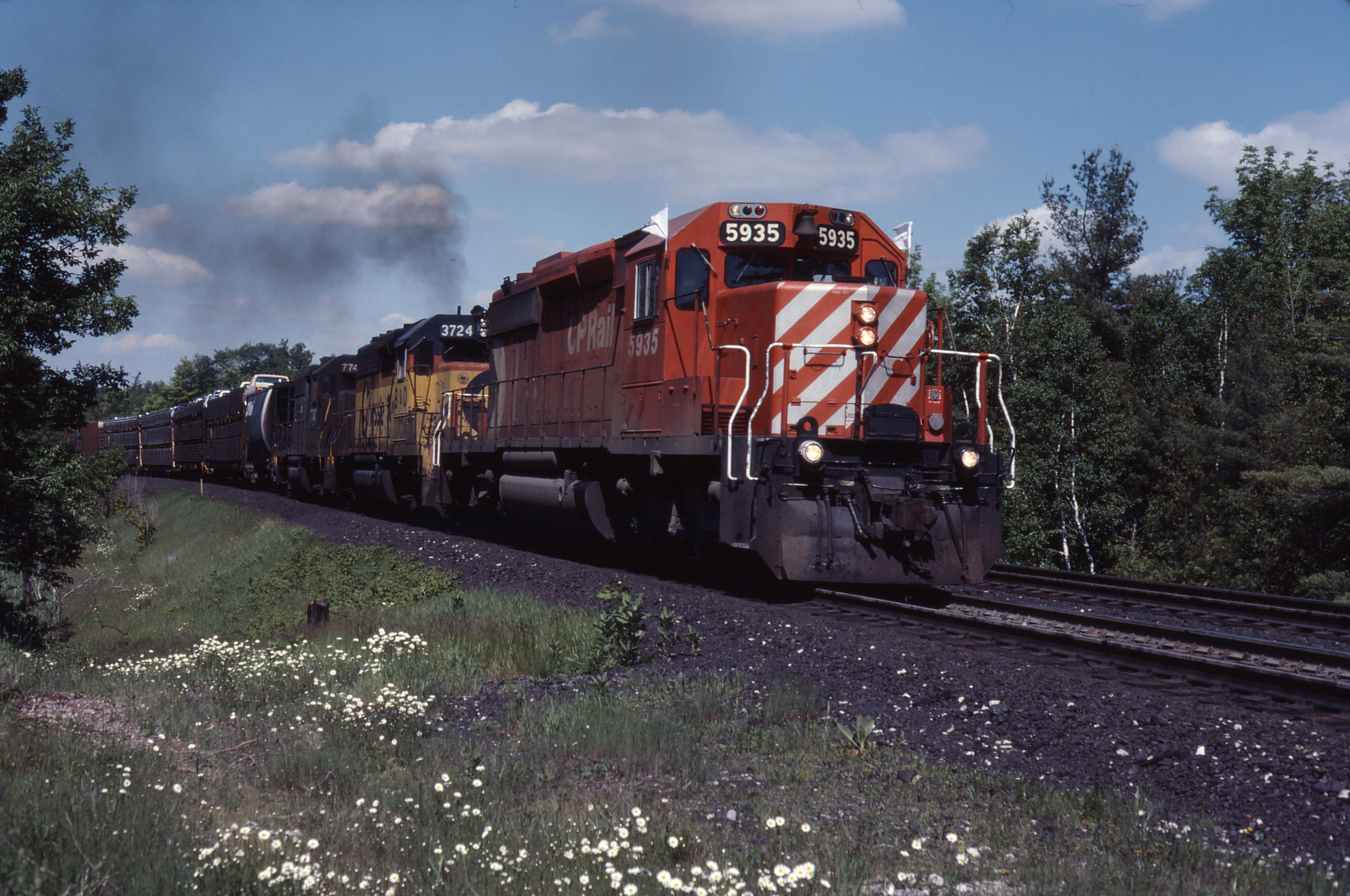 Railpictures.ca - Doug Page Photo: In The Mid-1980s, “FPON” Was Common ...