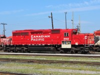 SD40-3  5102 shows off it's electronic air brake equipment rack located under the engineer's side of the cab.