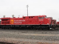 Rebuilt AC4400CWM 8200 is so fresh the cab hotplate is still bubble wrapped. I guess this also means there won't be another 8200 series GP9 on the roster.