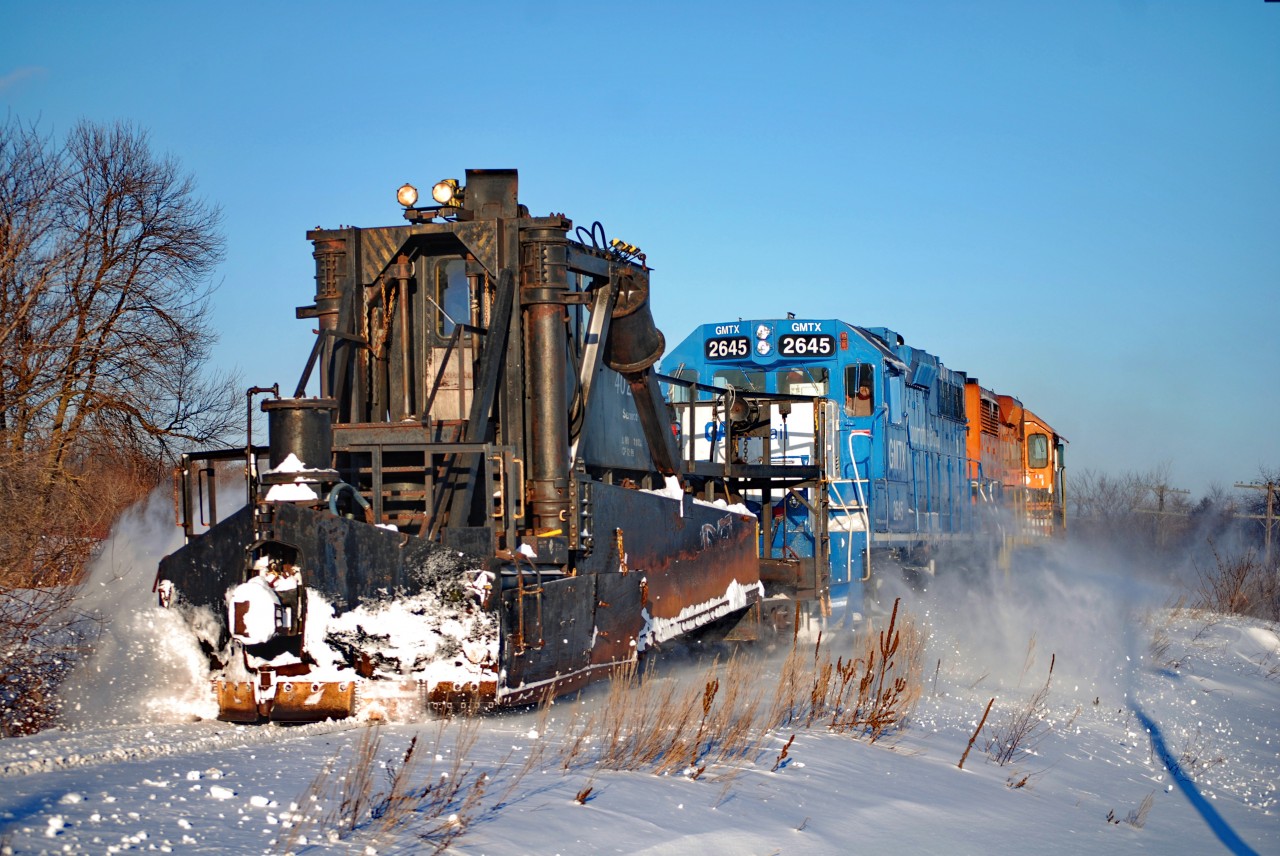 Extra plow in the sub trois-riviere , the crew start to quebec city and finish at trois-riviere,Qc