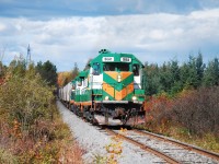 the quebec central exit the yard CN joffre 