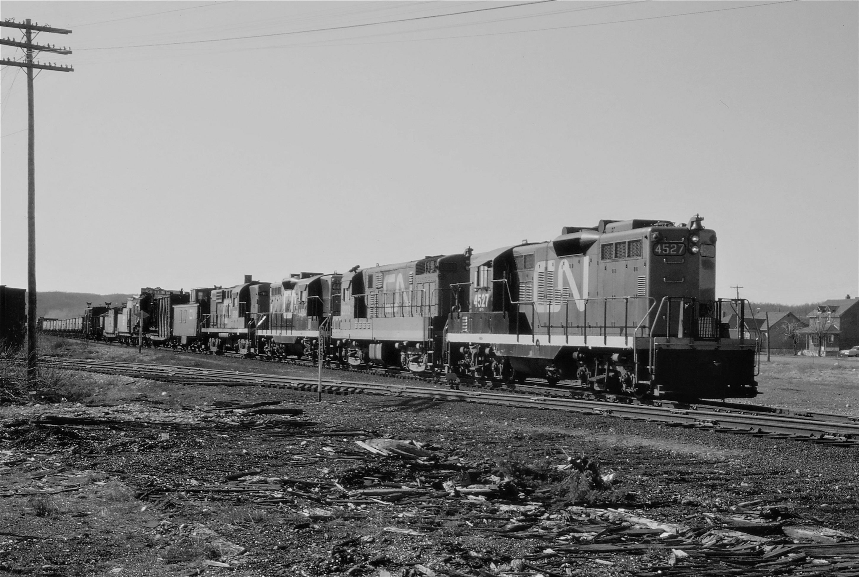 Railpictures.ca - First954 Photo: Its April In Northern Ontario And The ...