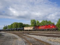 Repainted a few years back, CP 8622 brings up the rear of CP 650, heading for Albany with ethanol loads.