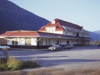 Nice view of the old CP station at Nelson BC, taken later in the afternoon on a summery day 45 years ago The track side of the building was occupied by rail cars and made a clear shot impossible. Gorgeous structure. And it is still there, having undergone extensive renovations in recent years.