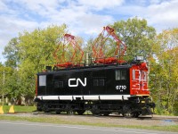 After being moved to a new location towards the end of last year, venerable boxcab CN 6710 has now been repainted and restored. CN 6710 was built by General Electric and delivered to the Canadian Northern as CNoR 600 in 1919. It was used on the electrified Deux-Montagnes line until being retired in 1995.
Community Response 	