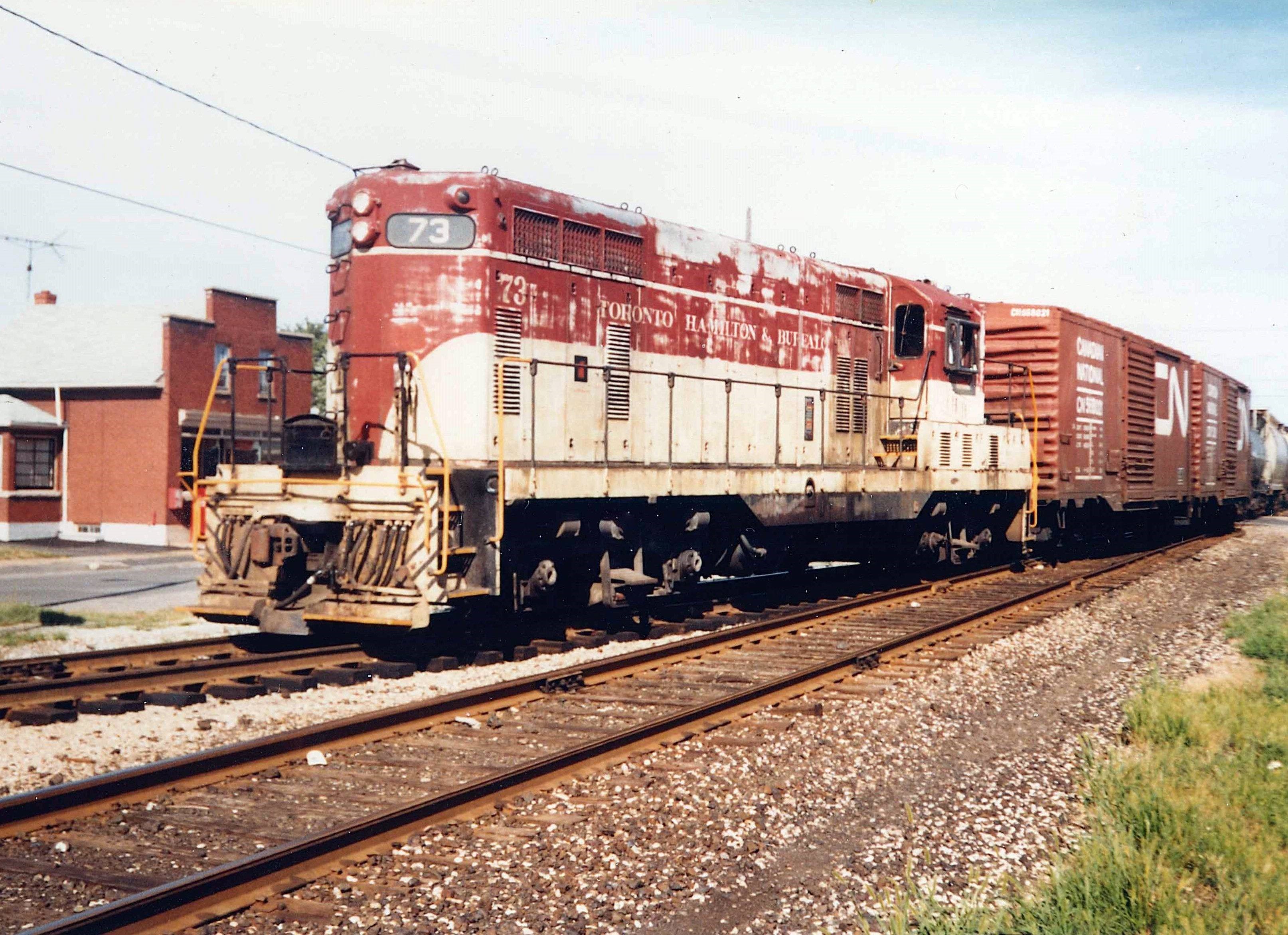 Railpictures.ca - Michael Klauck Photo: Looking Tired And Worn, Th&b 73 