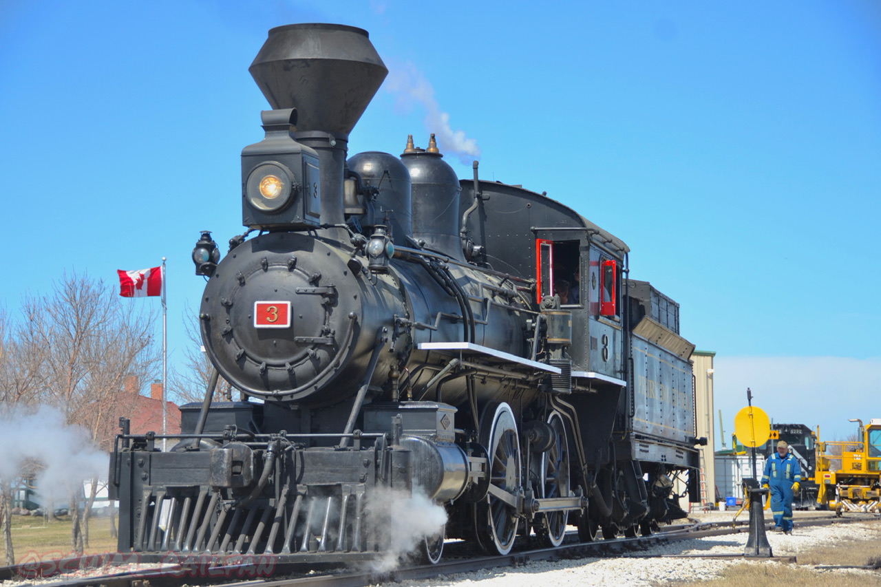 Prairie Dog Central #3 Steam Locomotive does it’s test run in preparation for its upcoming events