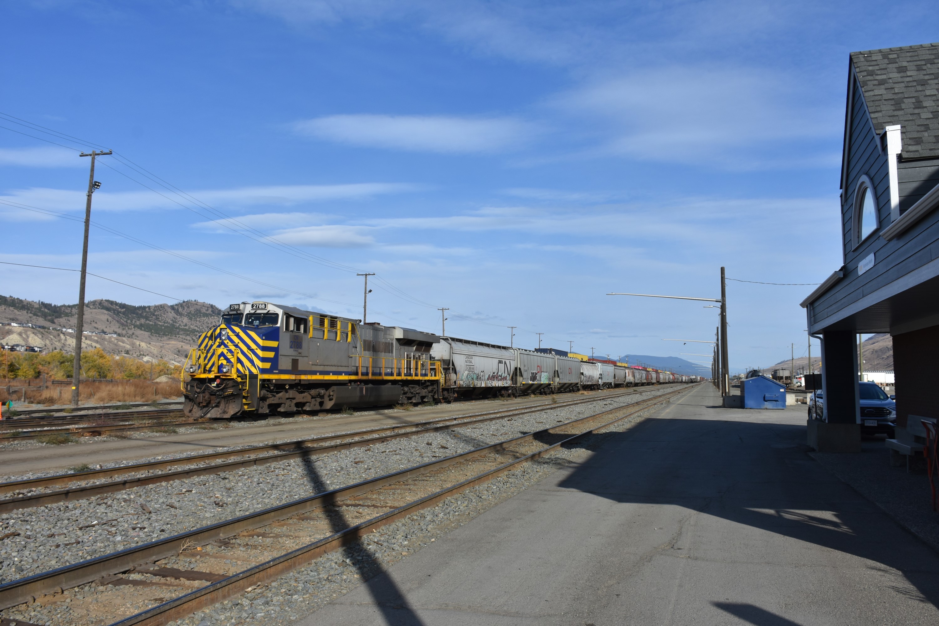 Railpictures Ca Paul O Shell Photo Trains And Grains Cn Es Ac