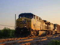 CN 326 is crawling through the Northern Huntingdon YL, en route to Cecile to join the CN Valleyfield Subdivision, and then eventually the CN Kingston Subdivision at Coteau where they'll make the final leg of their way to Taschereau Yard in Montreal.