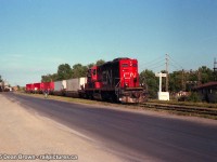 CN 105 used to work between Dain City and Feeder switching Intermodal traffic back in 1995.