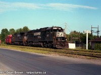 Caught NS 445 with NS 6571 and NS 8599 doing some switching and getting their train before heading to Buffalo.