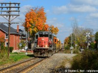 A few folks who contribute to this site were asking about GEXR 432/1 when I was with them the other day, and I've become all nostalgic. <a href=http://www.railpictures.ca/?attachment_id=26086 target=_blank>Plenty of stories</a> are already posted here by <a href=https://www.railpictures.ca/?attachment_id=21630 target=_blank> many photographers </a> and even folks who worked for them. After getting all nostalgic for what was a <a href=http://www.railpictures.ca/?attachment_id=18798 target=_blank>pretty (1)</a> |  <a href=http://www.railpictures.ca/upload/engineer-sterma-rolls-gexr-train-432-by-the-old-cn-petersburg-sign-with-a-consist-that-includes-gexr-gp40%E2%80%99s-4046-4019-rlk-gp35m-2211-and-rlk-gp40-4096 target=_blank>damn fine(2)</a> train to see, <a href=http://www.railpictures.ca/?attachment_id=29741 target=_blank>listen (click for sound)</a> and photograph, <a href=http://www.railpictures.ca/?attachment_id=48759 target=_blank> with some</a> pretty <a href=http://www.railpictures.ca/?attachment_id=949 target=_blank>cool stuff</a> to photograph over the years, I've pulled out a GEXR shot from the waning months of their tenure on the Guelph sub. Most of these folks moved over to CN and many are still here, while a few stuck around with GEXR out of Goderich and now either work the Goderich or Guelph Junction assignments since they expanded to GJR. The fine folks of the GEXR have really spread out and their influence on railroading in South Western Ontario shouldn't be ignored - remember GEXR was Ontario's first modern era shortline spinoff and one of the first in the country back in 1992. These folks come from a line of people who wrote the book on how shortlines should run in the modern era.<br><br>So without further ado here's a spot Metrolinx continues to ruin by putting up fencing and other garbage. Also noted is the still 20 cylinder SD45 GEXR 3054 Tunnel Motor which is now at LTEX and languishing, but Conductor Kelly in the photo as well as many of the GEXR craft are still working hard to serve our communities. A thankless job, but thanks guys :)