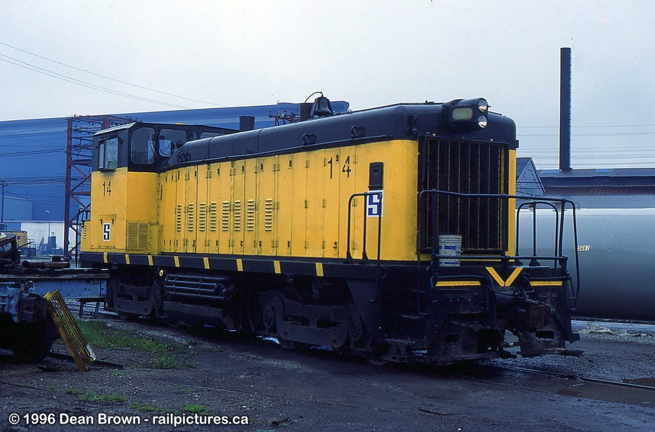 SYSCO SW1200 14 at Sysco Steel Mill in Sydney, NS.