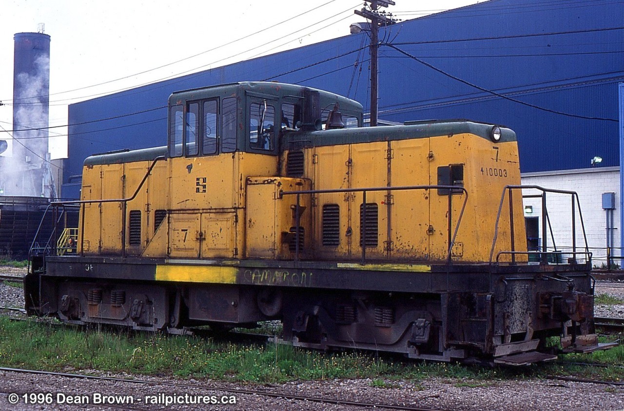 SYSCO 80T 7 at the Steel Mill as their plant switcher.