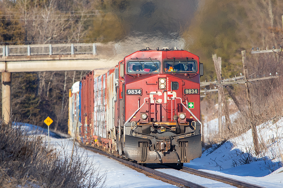 As the days get longer in March, and a little luck, the earliest westbound trains of the day start to make an appearance in Trenton before sunset.