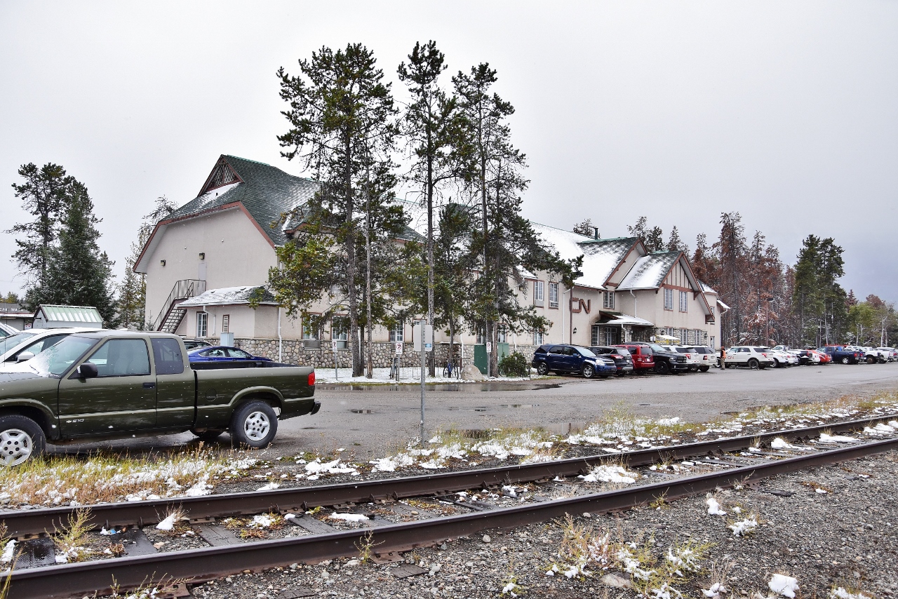 Located south of the yard at the west end the CN Jasper Bunk House / Crew Dorm / CN Offices,


Somehow survived the July 24 2024 Jasper Park wild fire. 


At Jasper, September 12, 2018 digital by S.Danko


Noteworthy


Some commercial buildings immediately west and south of the Bunk House were destroyed.


Do note the dead pine trees nearby, all victims of the infestation by Dendroctonus ponderosae Hopkins pine beetle.


sdfourty