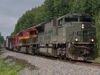 CP 7020, KCS 5022 and CP 3024 team up on CPKC 236 as it heads for Hamilton.