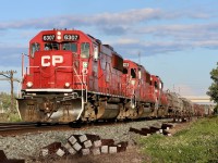 Hearing 236 has a pair of SD60’s was enough to put some effort in to catch it somewhere under decent light. Of course plans typically don’t work out, especially chasing CPKC lately. The sun angle away perfect at Hornby so we set off to catch it there. An hour later it was stopped at Erindale with its trailing GP38 not loading. We decided to head towards the train figuring the light would drop before the train actually arrived. By the time we neared Meadowvale 236 was reported on the move again so we had to quickly find a location. Minutes later 236 was caught struggling up the slight grade at Meadowvale. After 3/4 of the train passed the engineer flicked the switch to turn on the sanders only to find out he accidentally dropped all the air in the tail end of the train.  Stuck on the grade they were dead in the water with the second unit now failing. The train would spend the next several hours waiting for help. I’m sure the crew won’t forget this trip. 