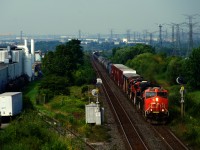 CN 422 splits the intermediates at MP 2.55 of the Halton Sub. 