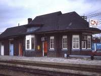 This station was built back in 1907, on the north side of Old Weston Rd. It wasn't until 1989 that the building outlived it's usefulness. Despite efforts by Historical Groups to save it; it remained abandoned until 1999 when it was finally torn down.