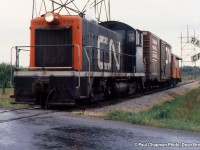 CN 7168 Northbound on the CN Fonthill Sub at Cataract Rd.