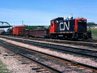 CN SW1200 7024 Buffalo Transfer eastbound heading for Buffalo.