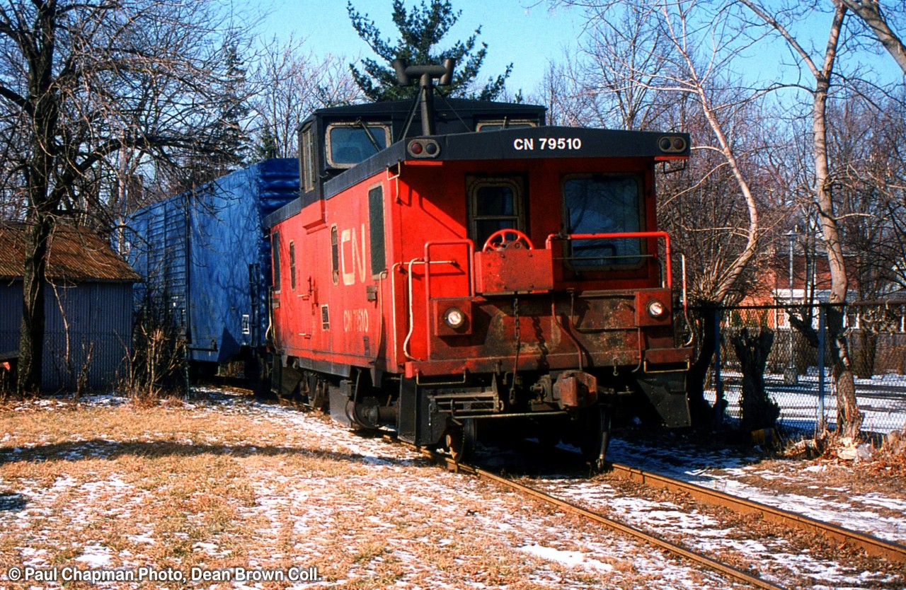 CN 79510 on the rear of CN 549.