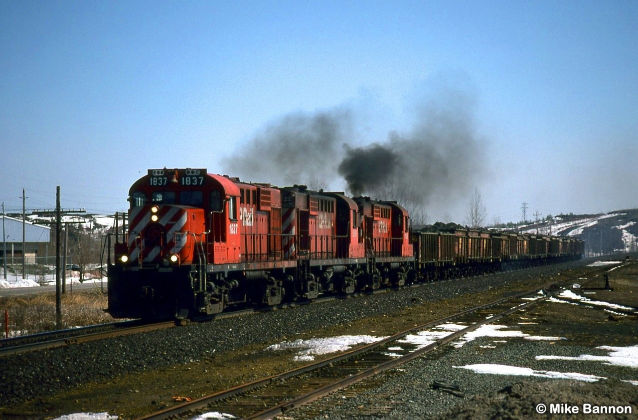 The CP Falcon from Falkonbridge Mine to the smelter in Sudbury.