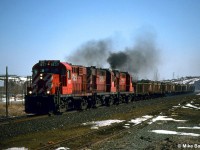 The CP Falcon from Falkonbridge Mine to the smelter in Sudbury.
