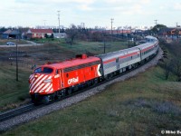 CP #1 Northbound at Islington Ave in North Toronto