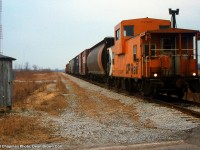 CP 8221 Northbound clears Brookfield Rd. on the CP Fort Erie Sub 