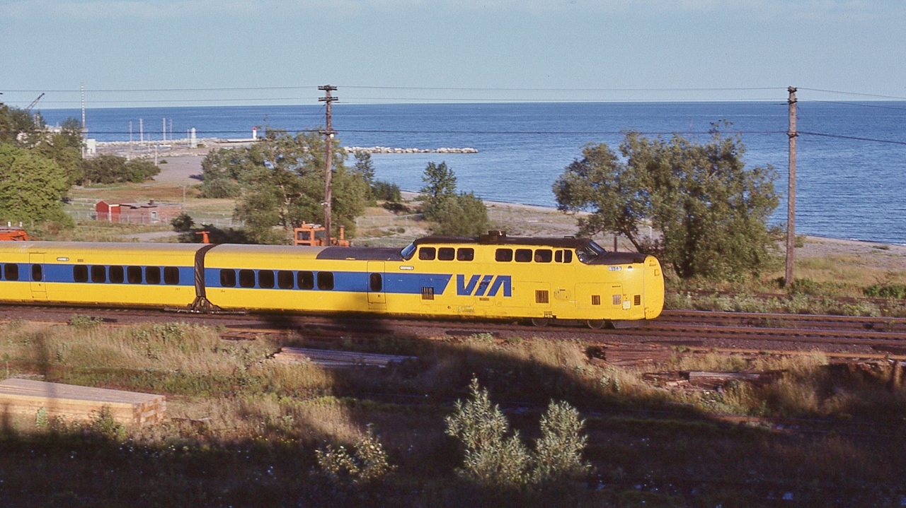 The Original Yellow


UA / MLW 1967 built ex CN / VIA Power Car  #154 


At Port Hope, August 12, 1979, Kodachrome by S.Danko