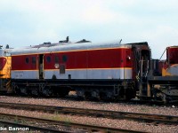 Ex Northern Pacific steam tender converted to a steam generator car