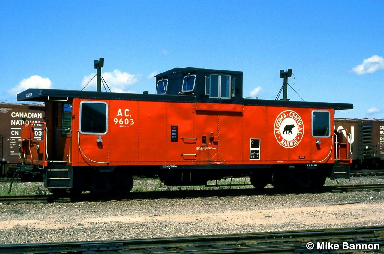 Fairly new CN built van awaiting her next assignment