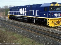 Brand New Aust RR 9016 on the test track at GMD in London Ontario.